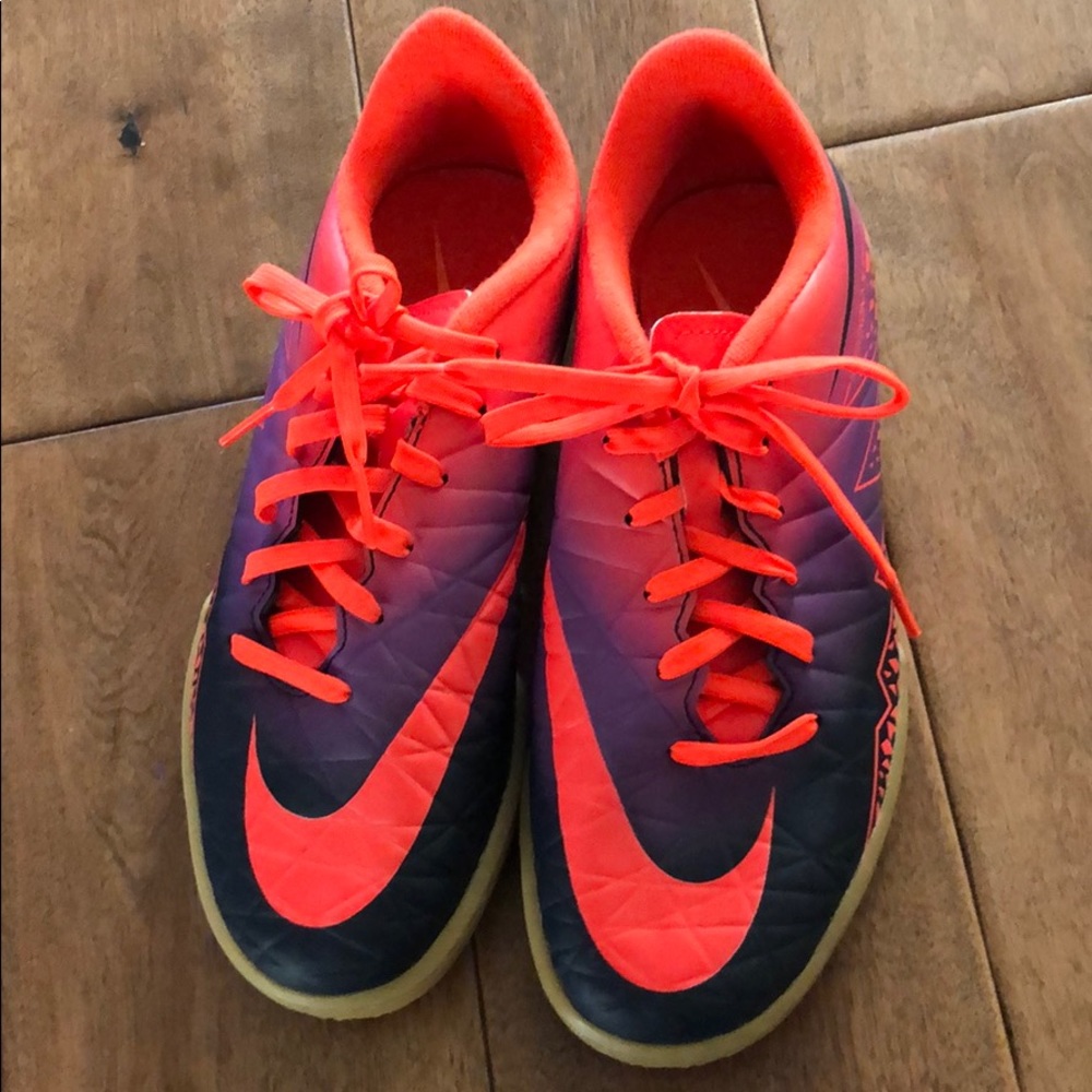 Never worn! Nike HyperVenom Indoor Soccer Shoes